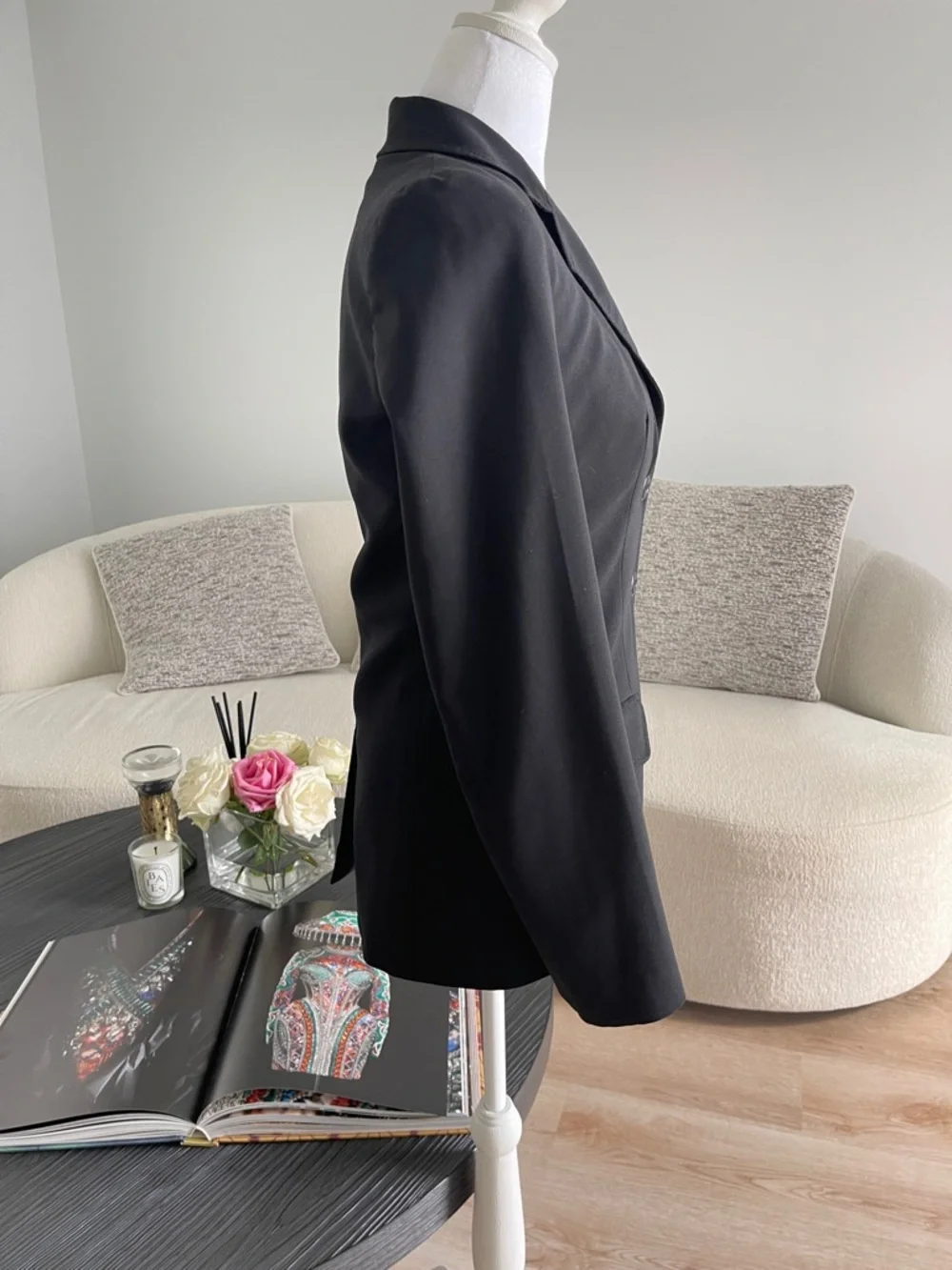Dior Black Suit Jacket sz 38 $2750